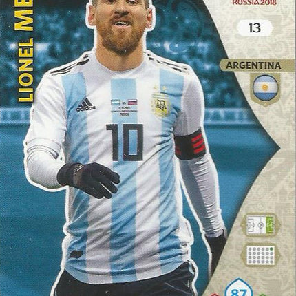 Argentina – Panini World Cup 2018 – Base Cards