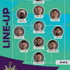 171 Newcastle United Line-Up