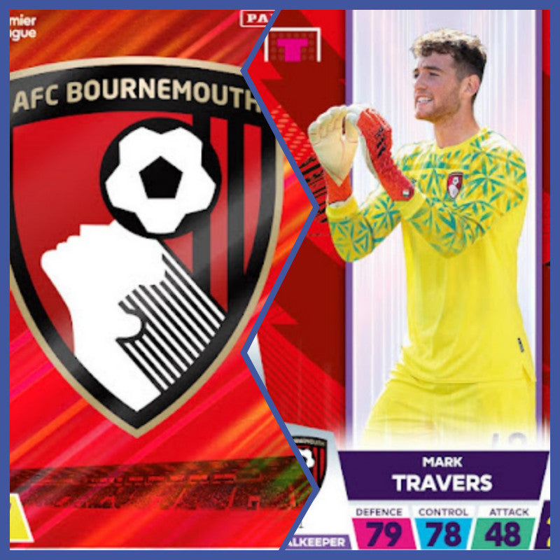 AFC Bournemouth – Panini Adrenalyn XL Premier League 2022 - 2023 – Base Cards