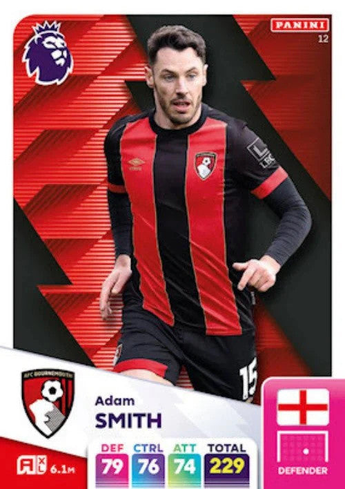 AFC Bournemouth – Panini Adrenalyn XL Premier League 2024 - 2025 – Base Cards