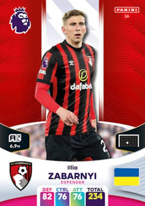 AFC Bournemouth – Panini Adrenalyn XL Premier League 2023 - 2024 – Base Cards
