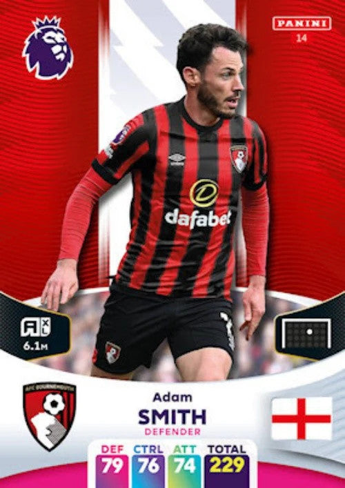 AFC Bournemouth – Panini Adrenalyn XL Premier League 2023 - 2024 – Base Cards