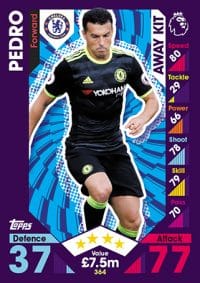 364 - Pedro Away Kit Chelsea 2016 2017