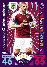 48 - Gudmundsson Burnley 2016 2017