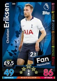 303 - Christian Eriksen Tottenham Hotspur 2018 2019