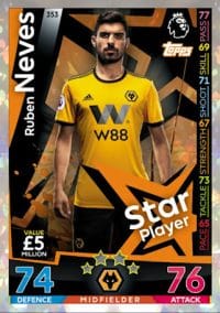 353 - Ruben Neves Wolverhampton Wanderers 2018 2019