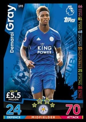 193 Demarai Gray Leicester City 2018 2019.jpg