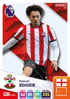 310 samuel edozie southampton panini adrenalyn xl 2024 2025.jpg