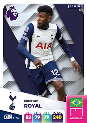 319 emmeron royal tottenham hotspur panini adrenalyn xl 2024 2025.jpg