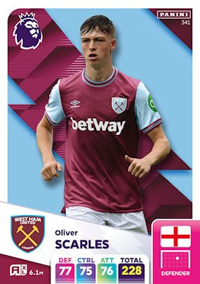 341 oliver scarles west ham united panini adrenalyn xl 2024 2025.jpg