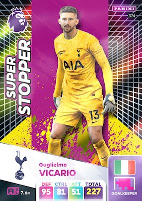 374 guglielimo vicario tottenham hotspur panini adrenalyn xl 2024 2025.jpg