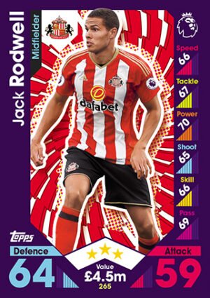 265  jack rodwell sunderland 2016 2017