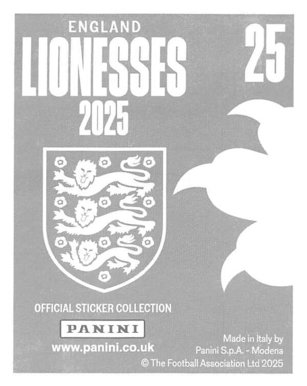 025 mary earps mbe back