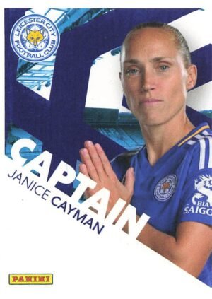 032 janice cayman (leicester city)    captain