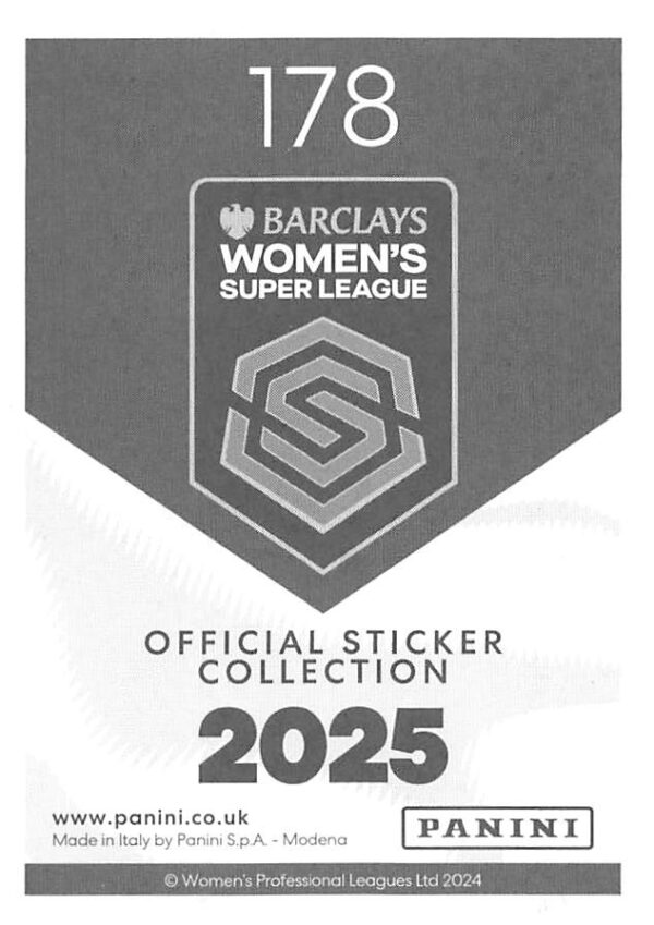 178 elise hughes (crystal palace) back