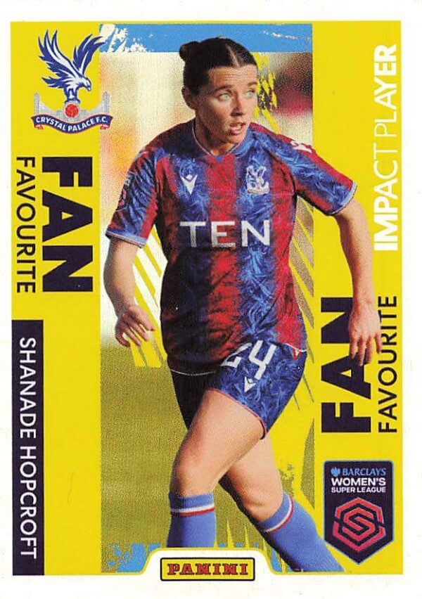 192 shanade hopcroft (crystal palace)    fan favourite