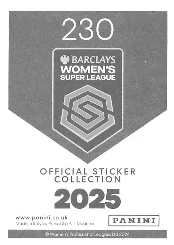 230 chantelle swaby (leicester city) back