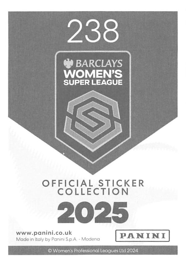 238 noemie mouchon (leicester city) back