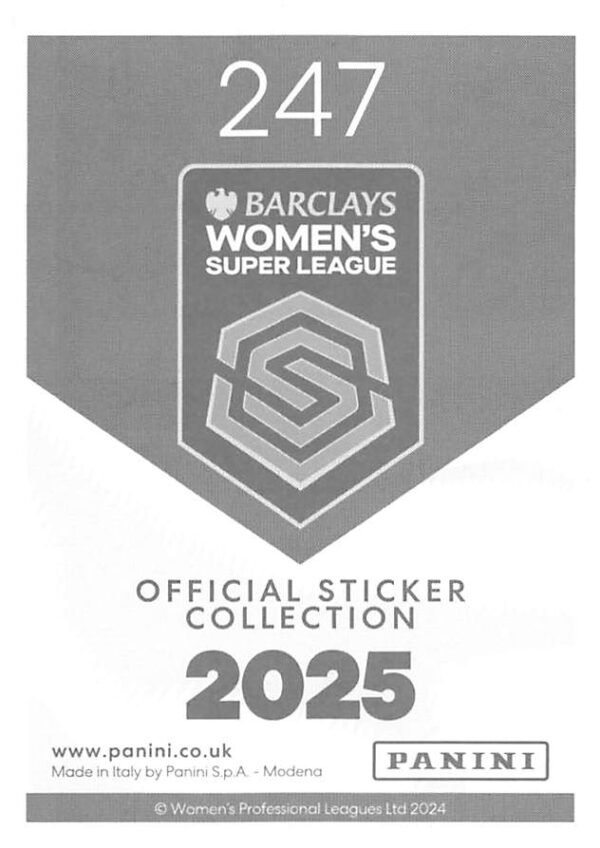 247 shannon o'brien (leicester city)    fan favourite  back