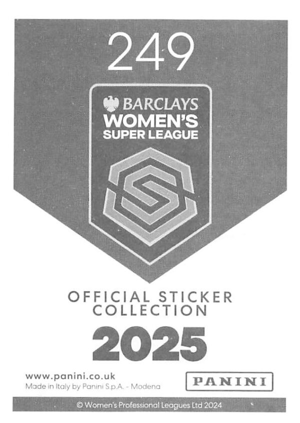 249 lena petermann (leicester city) back