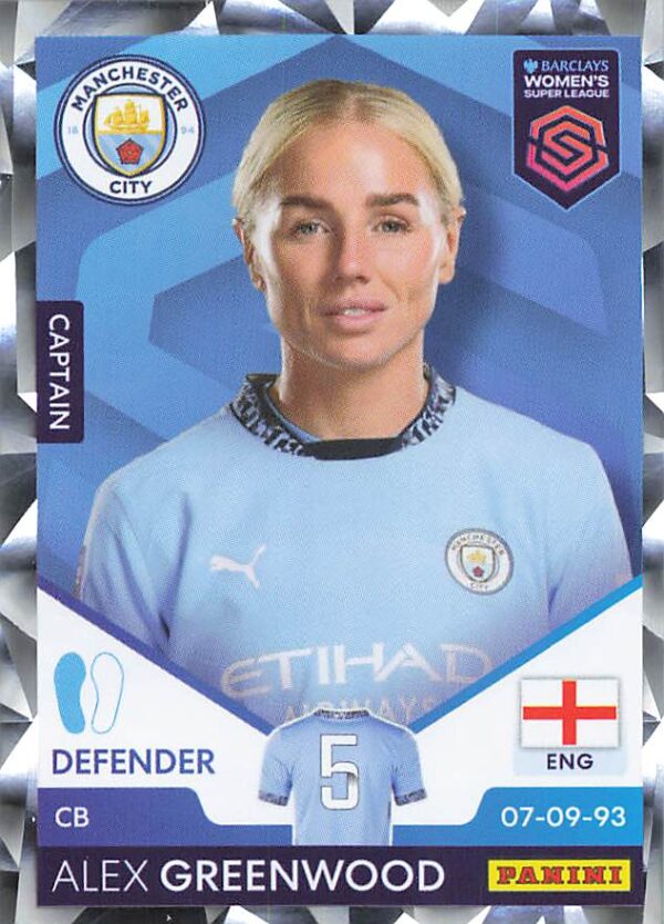 285 alex greenwood (manchester city)    captain