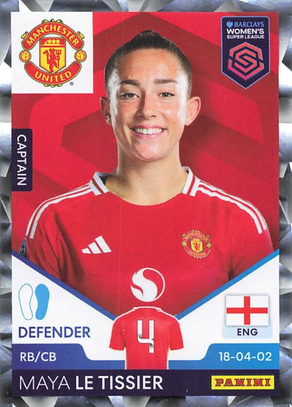315 maya le tissier (manchester united)    captain
