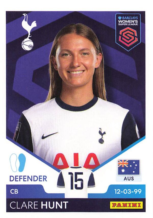 346 clare hunt (tottenham hotspur)