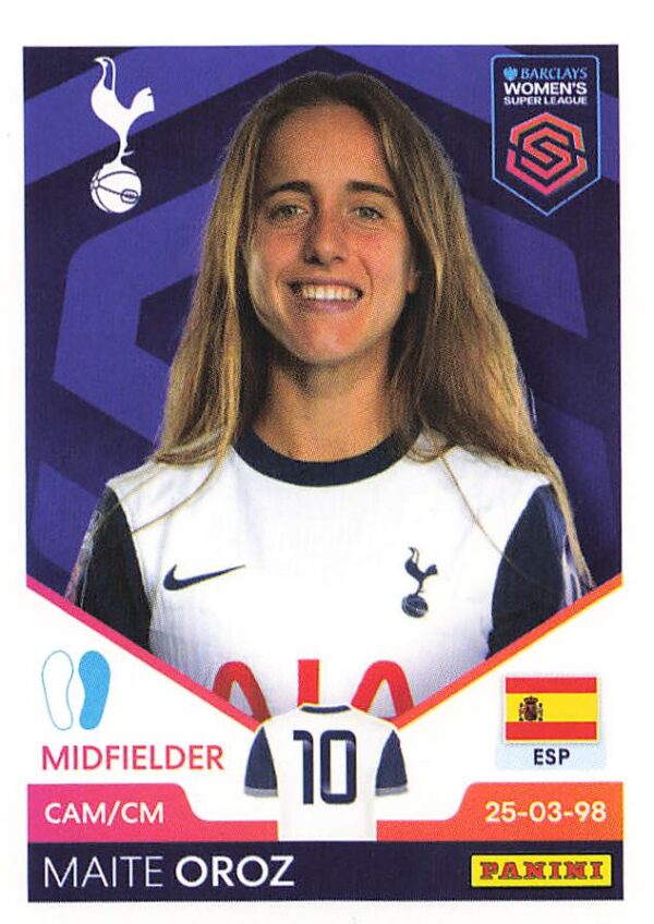 349 maite oroz (tottenham hotspur)