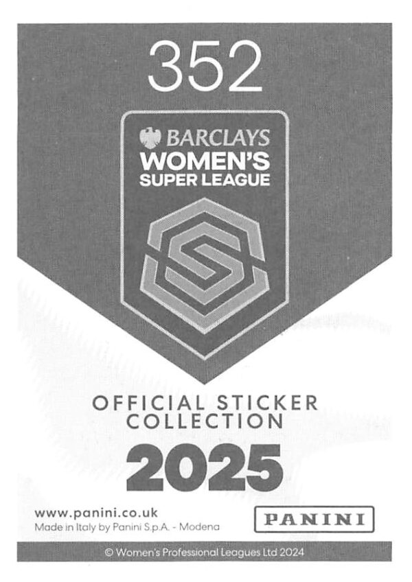 352 evelina summanen (tottenham hotspur) back