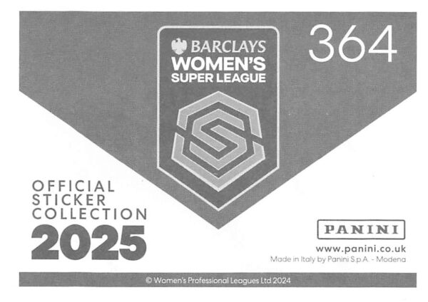 364 becky spencer (tottenham hotspur) back