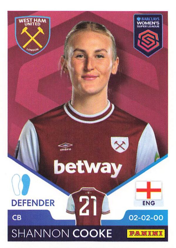 376 shannon cooke (west ham united)