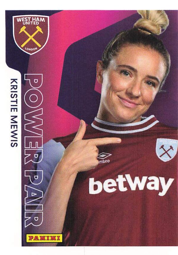 389 kristie mewis (west ham united)  power pair