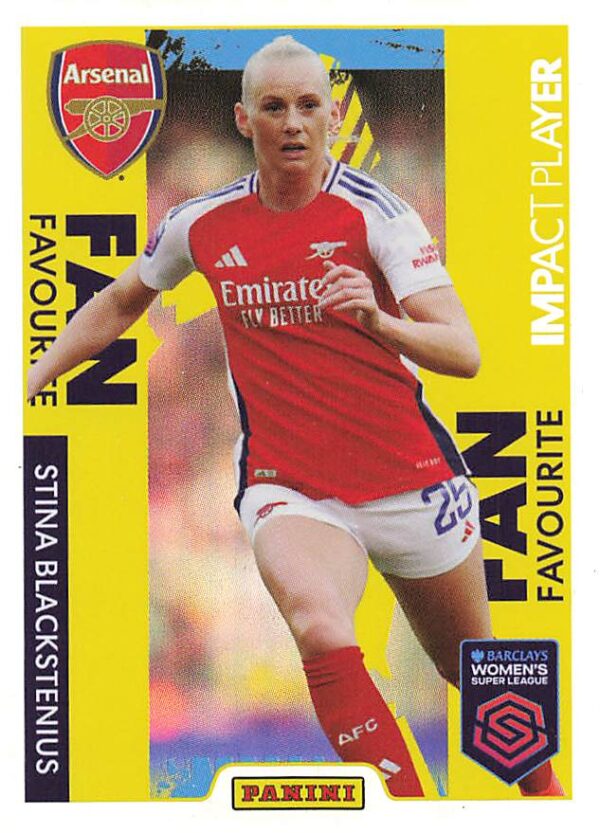 075 stina blackstenius (arsenal)    fan favourite