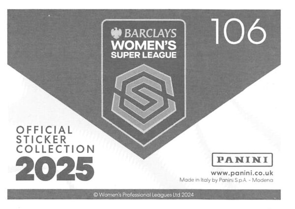 106 mayumi pacheco (aston villa) back
