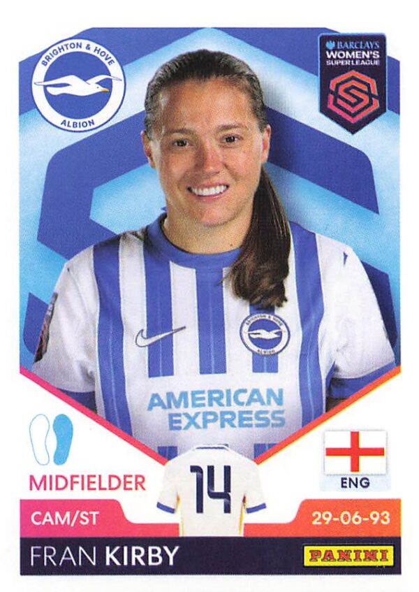 118 fran kirby (brighton & hove albion)