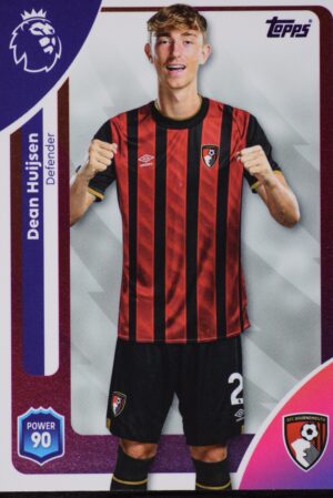 040 dean huijsen afc bournemouth topps premier league 25 26 1500px