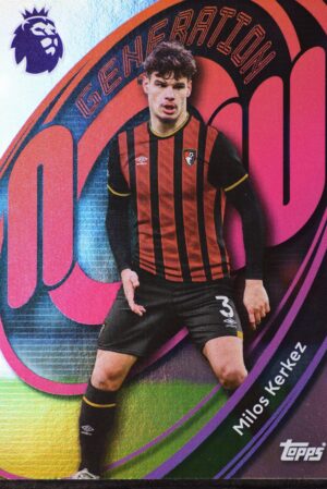 052 milos kerkez afc bournemouth topps premier league 25 26 1500px