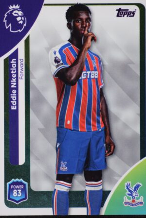 122 eddie nketiah crystal palace topps premier league 25 26 1500px