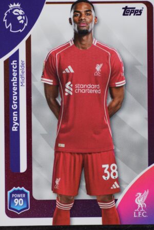 169 ryan gravenberch liverpool topps premier league 25 26 1500px