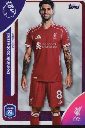 171 dominik szoboszlai liverpool topps premier league 25 26 1500px