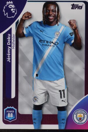189 jeremy doku manchester city topps premier league 25 26 1500px
