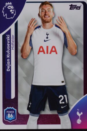 260 dejan kulusevski tottenham hotspur topps premier league 25 26 1500px
