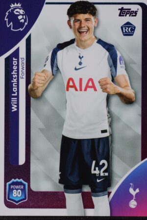 263 will lankshear tottenham hotspur topps premier league 25 26 1500px
