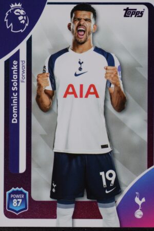 267 dominic solanke tottenham hotspur topps premier league 25 26 1500px