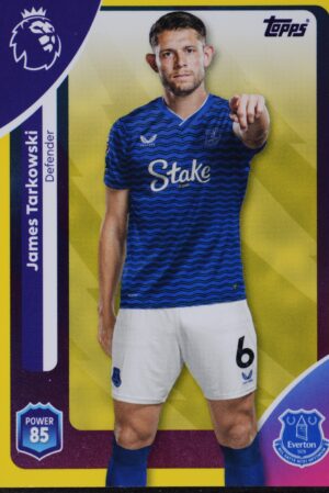 129 james tarkowski parallel yellow topps premier league 25 26 1500px
