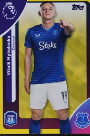 131 vitalii mykolenko parallel yellow topps premier league 25 26 1500px