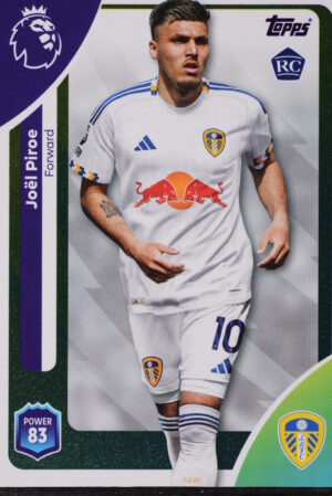 339 joel piroe leeds united topps premier league 25 26