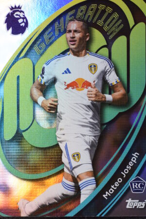 340 mateo joseph leeds united topps premier league 25 26
