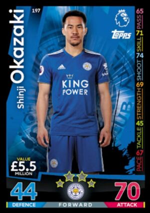 197  shinji okazaki leicester city 2018 2019 500px