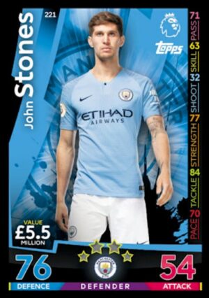 221 john stones manchester city 2018 2019 500px